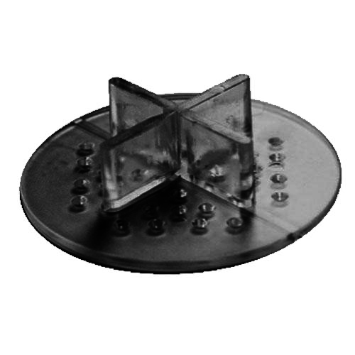 Ecarteur de dalles Elas - noir - 3mm (100 unités)